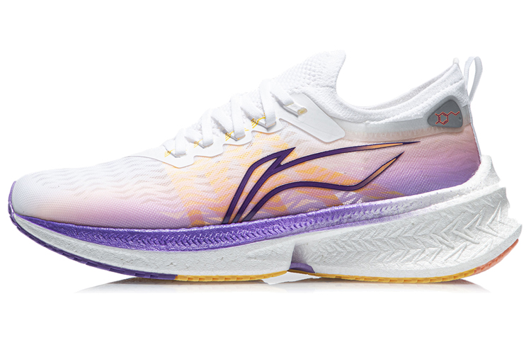 Li Ning Feidian Discovery Dopamine Dressing Low top Running Shoes Women’s White Purple