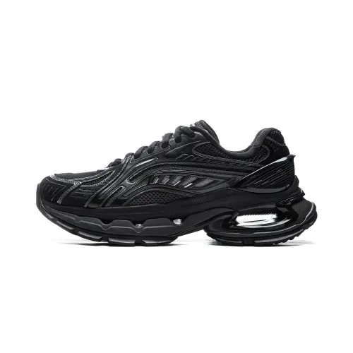 Li Ning Furious Rider BOW Textile, Synthetic Leather Low top Casual Shoes Men's Black