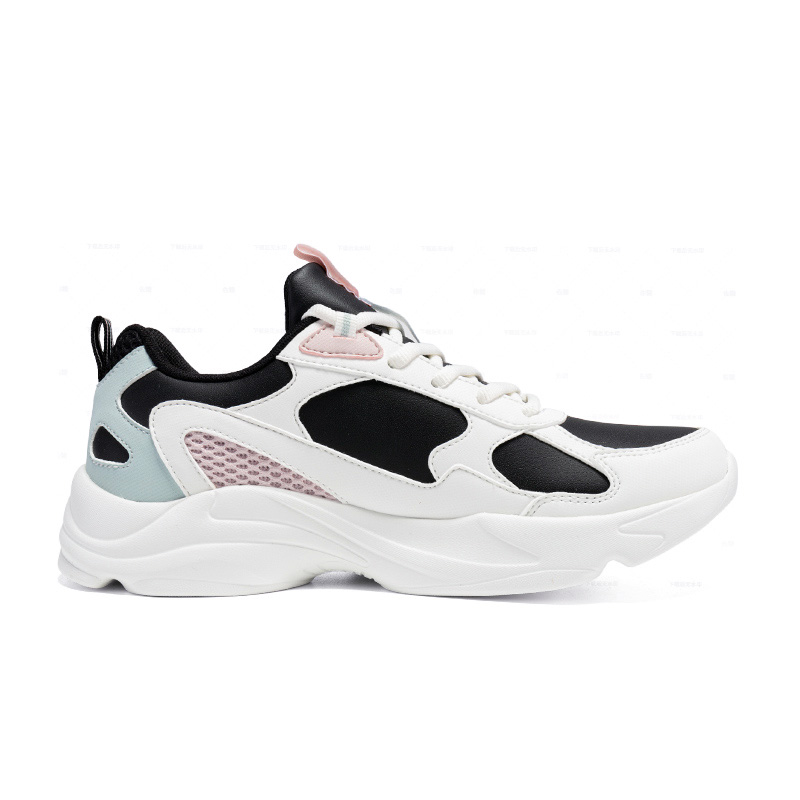 XTEP Slip Resistant, Abrasion Resistant, Breathable Low top Running Shoes Women’s White Black