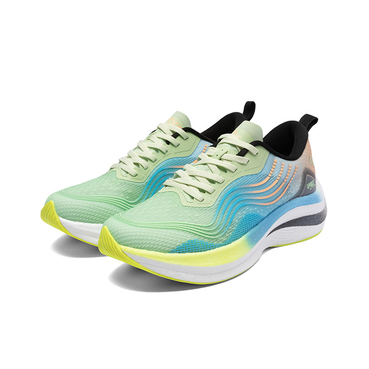 LPMX Running Shoes Men’s Low Top Light Pea Teal Green