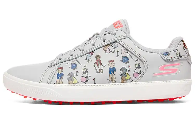 Skechers Go Golf Drive 4 Low top Golf Shoes Women's White Red