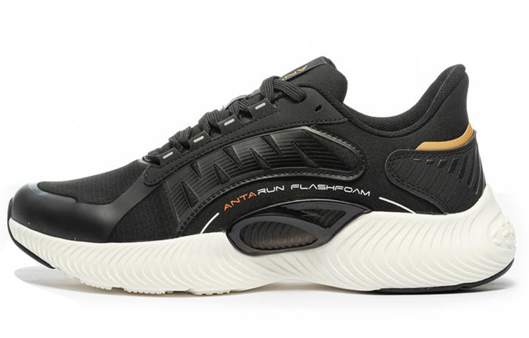 Anta Abrasion Resistant Low top Running Shoes Men’s Black