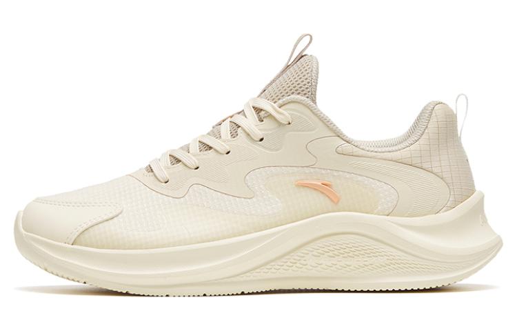 Anta Wander Comfortable Cushioning Slip Resistant Abrasion Resistant Low top Running Shoes Women's Gray White