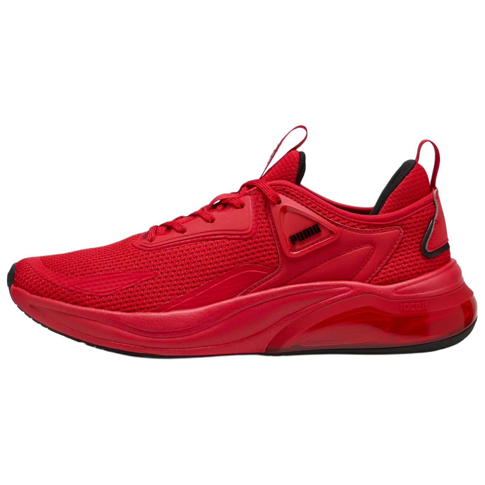 PUMA Cell Thrill Slip Resistant Abrasion Resistant Low top Running Shoes Men's Red