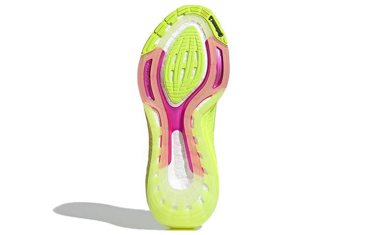 Мужские кроссовки adidas ULT TPU (зеленый с розовым) — Зелёный / розовый — фото 6