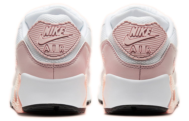 Женские кроссовки Nike Air Max 90 Washed Coral (розово-белые) — Розовыйбелый — фото 5