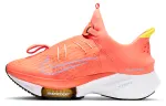 Nike Air Zoom Tempo Next% Fabric Cushioning, Wear Resistant Low top Running Shoes Women's Orange