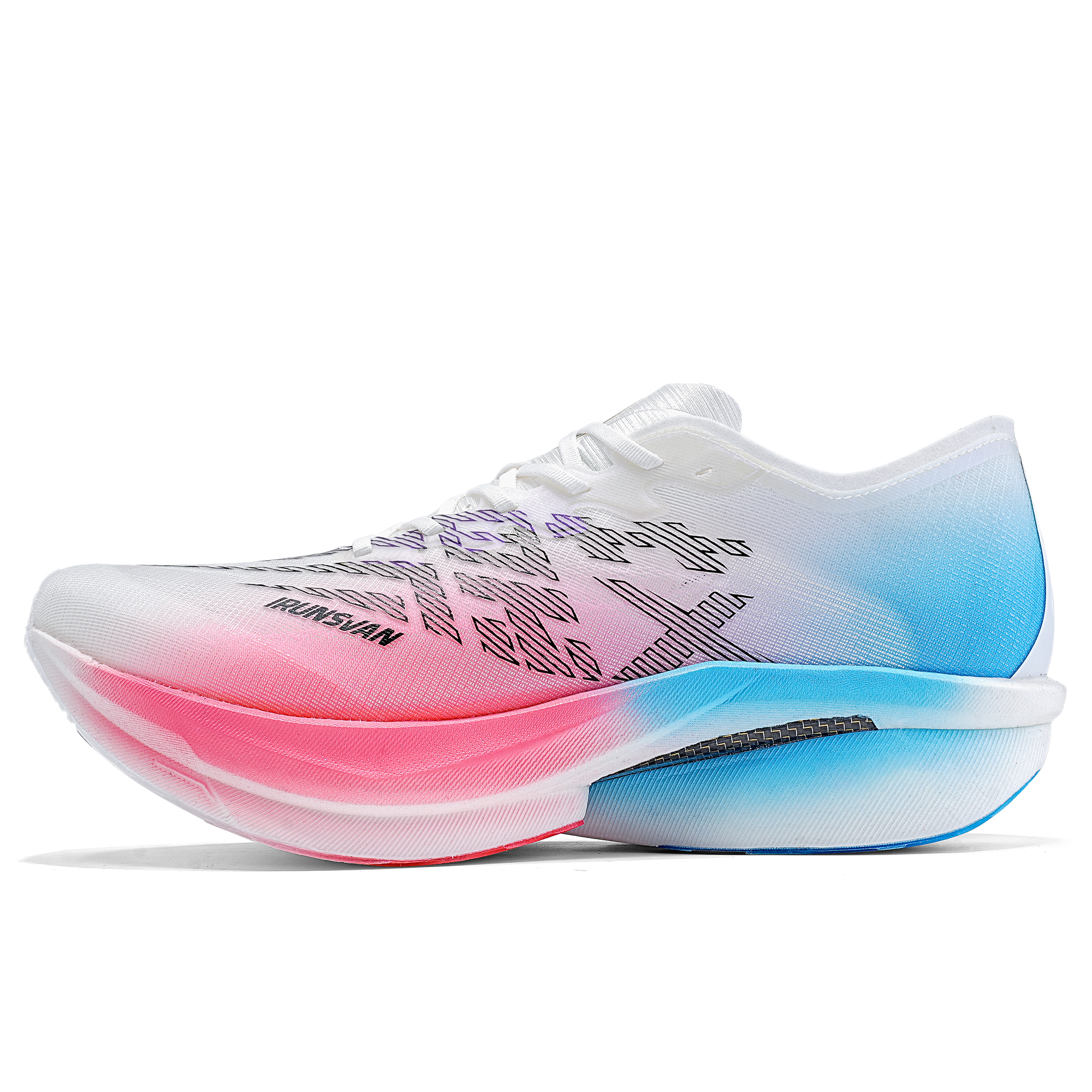 AAITKRYIINCL Low top Running Shoes Unisex Star Mist Pink Blue