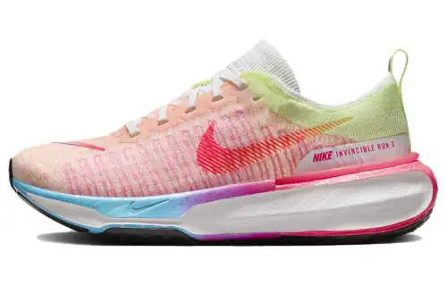 Nike ZoomX Invincible Run 3 Barley Volt Pink Foam Women's