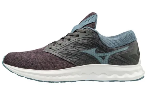 Mizuno Wave Polaris Shock Absorption Non Slip Gray Blue