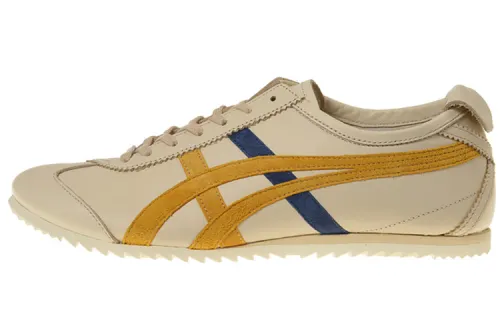 Onitsuka Tiger MEXICO 66 Abrasion Resistant Low top Running Shoes Women's Khaki