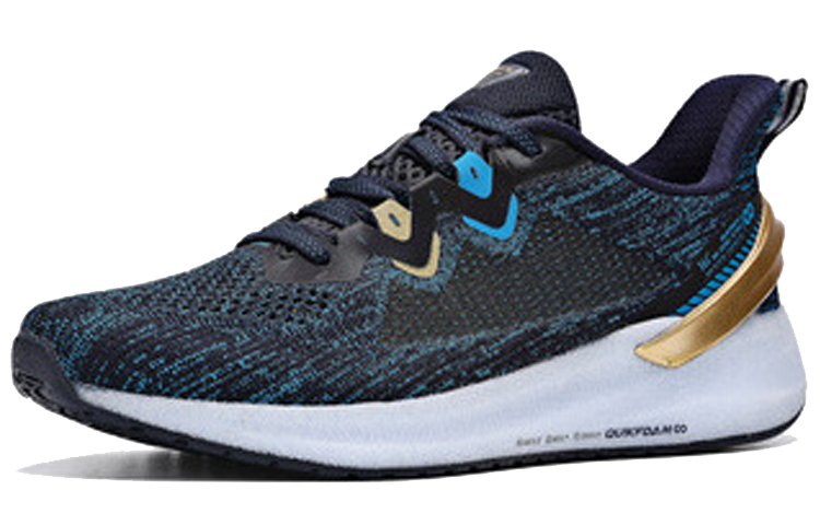 361° QU!K Energy Reversal Mens Running Shoes ‘Black Gold’