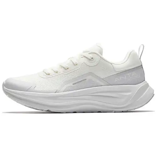 Anta Le Dao Cushioning Lightweight Low top Casual Running Shoes Women's White Gray