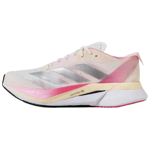 Adidas Adizero Boston 12 'Chalk White Clear Pink'