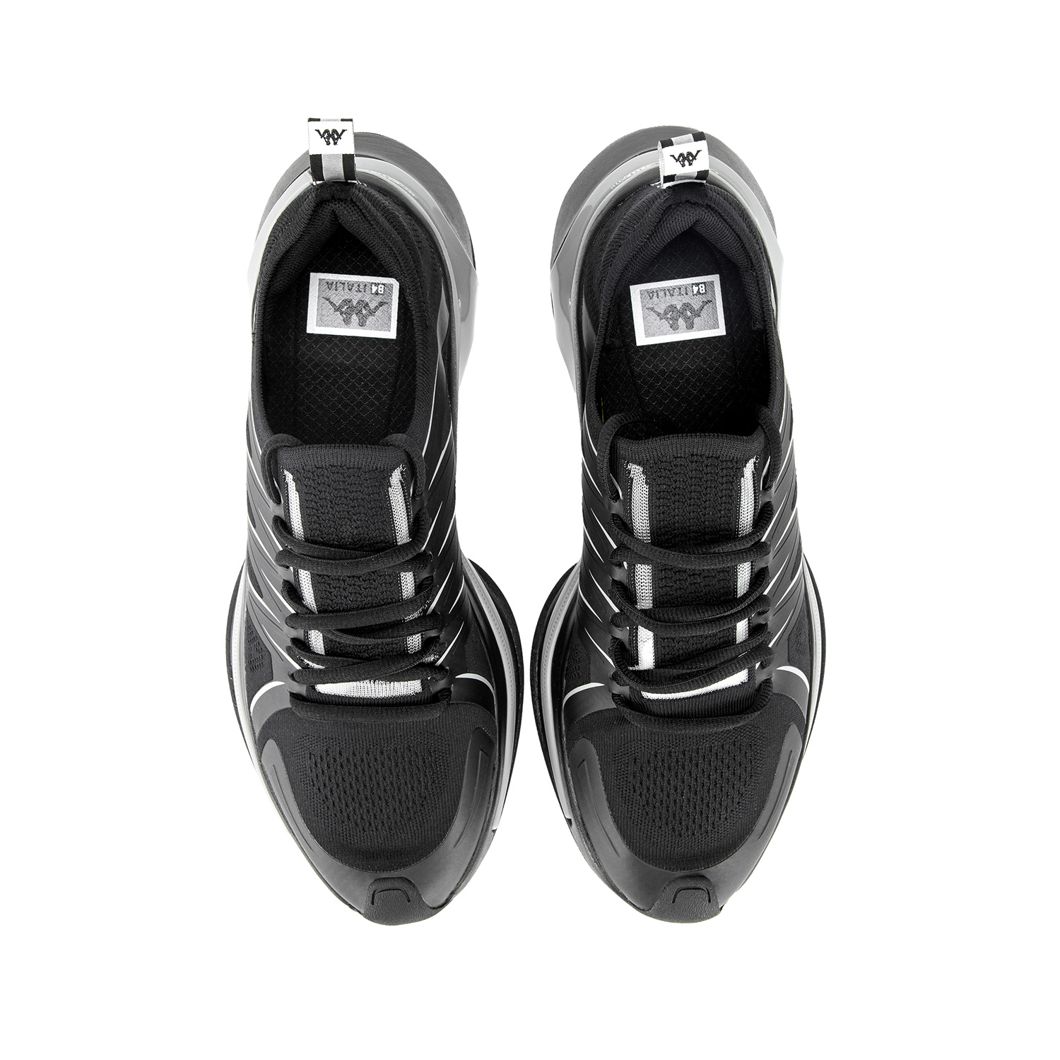 Kappa Rebound Slip Resistant Lightweight Running Shoes Unisex Black