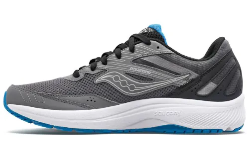 Saucony Cohesion 15 Running Shoes Men's Low Top Gray/Blue/White