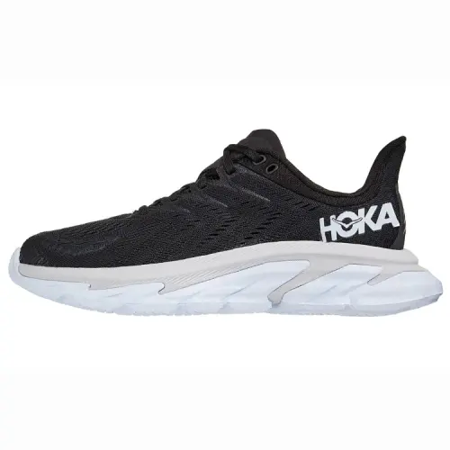 HOKA ONE ONE Clifton Edge Black White Women's