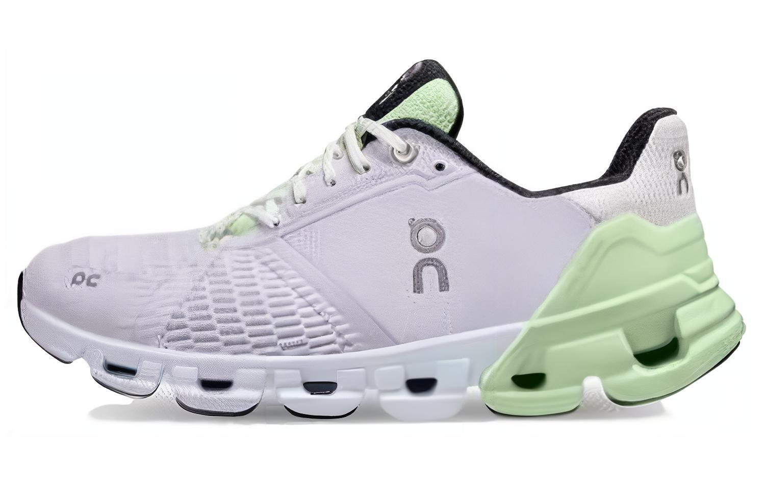 On Abrasion Resistant Breathable Low top Casual Running Shoes Women’s White Green