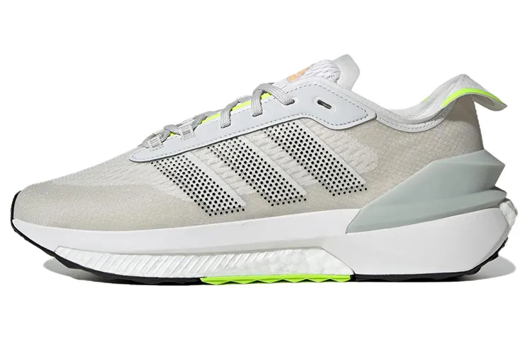 Adidas Avryn Slip Resistant Low top Running Shoes Unisex Beige Yellow