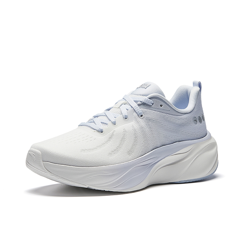 Anta Leaf 1.0 Low top EVA Midsole Casual Running Shoes Women’s White Blue