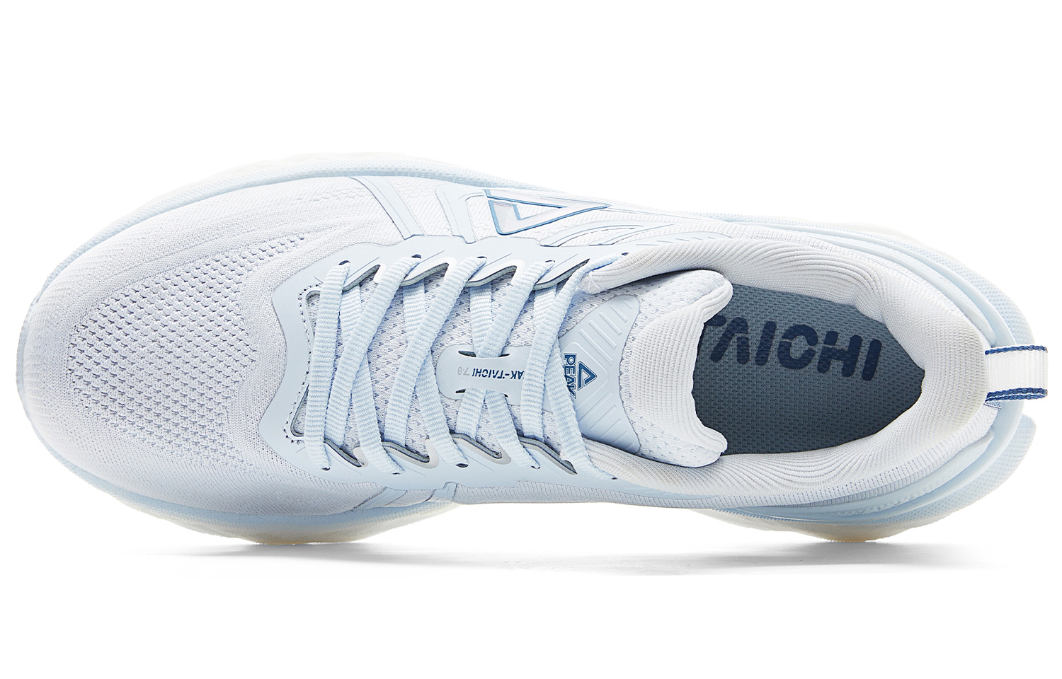 PEAK Taichi 7.0 Cushioning Slip Resistant Abrasion Resistant Low top Casual Running Shoes Women’s White Blue