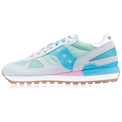 saucony Women's Shadow Original 'Grey Turquoise'