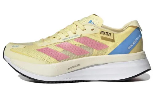 Adidas Adizero Boston 11 Berlin 'Yellow Bliss Pink' Women's