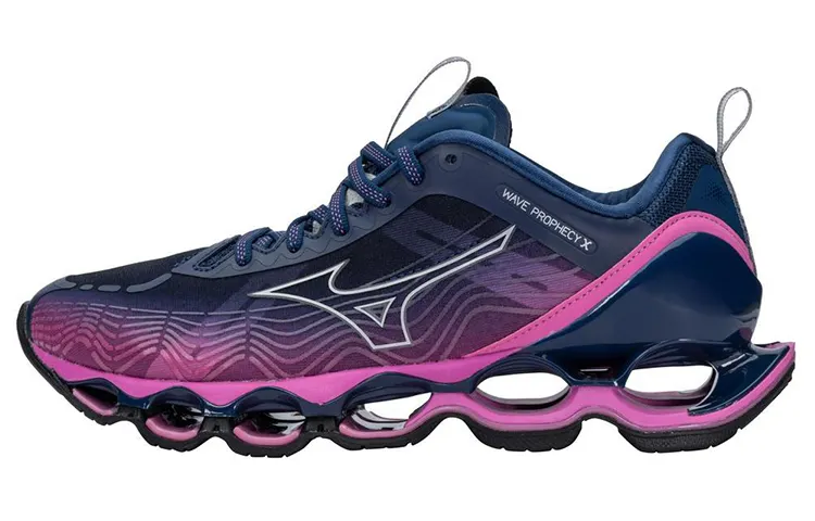 Mizuno Pro Running Shoes Women's Low Top Blue/Purple/Red