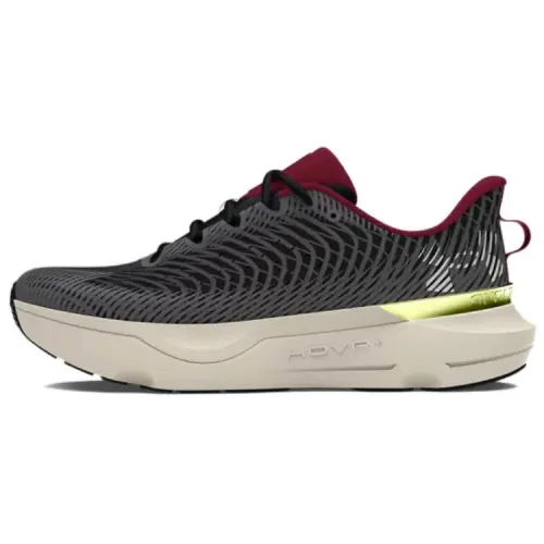 Under Armour Breathable Low top Casual Running Shoes Unisex Black Gray