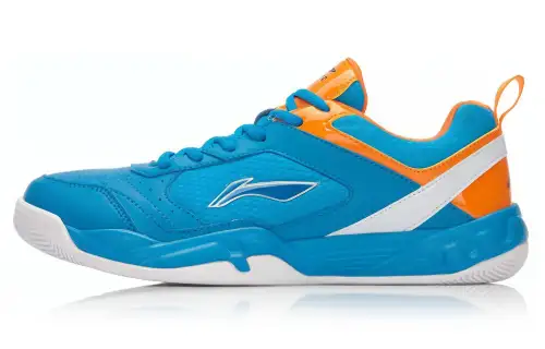 Li Ning Cushioning Slip Resistant Low top Running Shoes Men's Blue