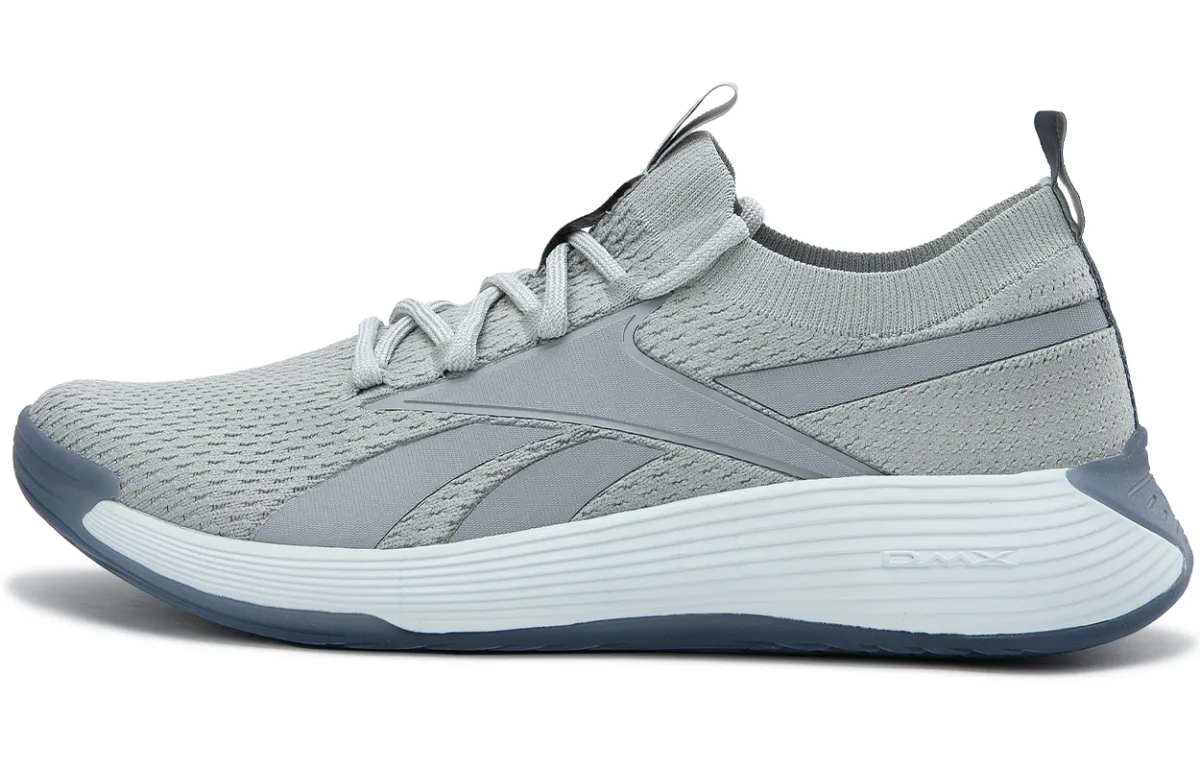Reebok Dmx Comfort Athleisure Low top Running Shoes Men's Light Gray