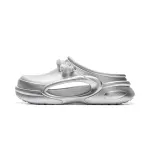 LOL x Li Ning Soft Abrasion Resistant Antibacterial Closed Toe Slippers Men's Silver