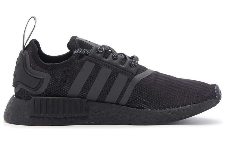 Кроссовки adidas originals NMD_R1 (черные) — фото 2