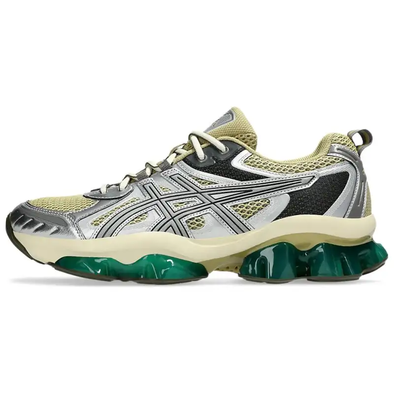 ASICS Gel Quantum Kinetic Khaki Beige Pure Silver