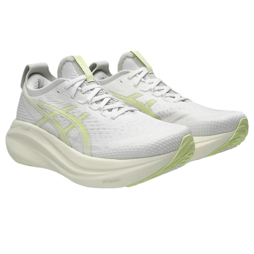 ASICS Gel Nimbus 27 White Huddle Yellow