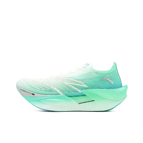 Anta C202 6.0 PRO Slip Resistant Abrasion Resistant Low top Casual Running Shoes Women's White Green Blue