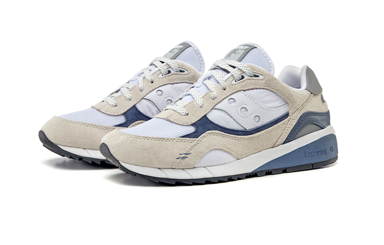 Saucony Shadow 6000 White Grey Navy