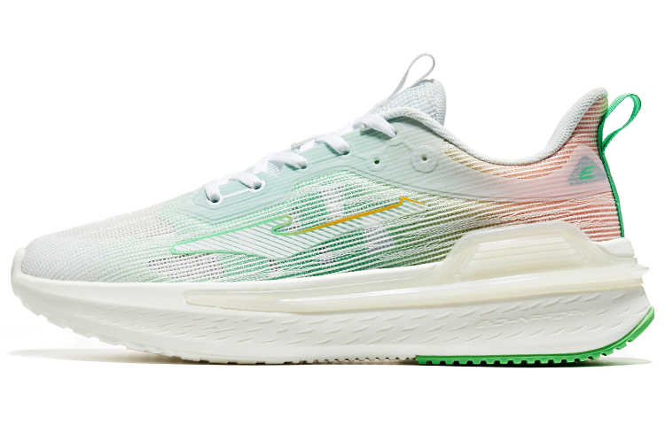 Erke Excellence Regular Low top Running Shoes Men’s White Polar Green