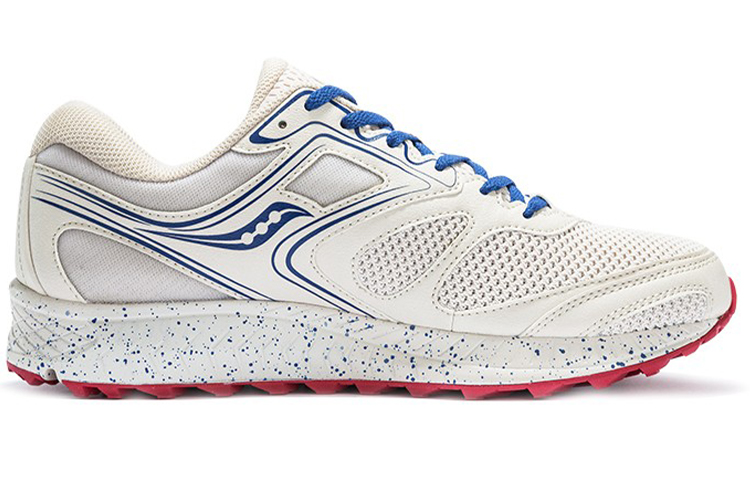 Saucony Cohesion 12 Mesh Slip Resistant, Abrasion Resistant, Lightweight Low top Trail Running Shoes Men's