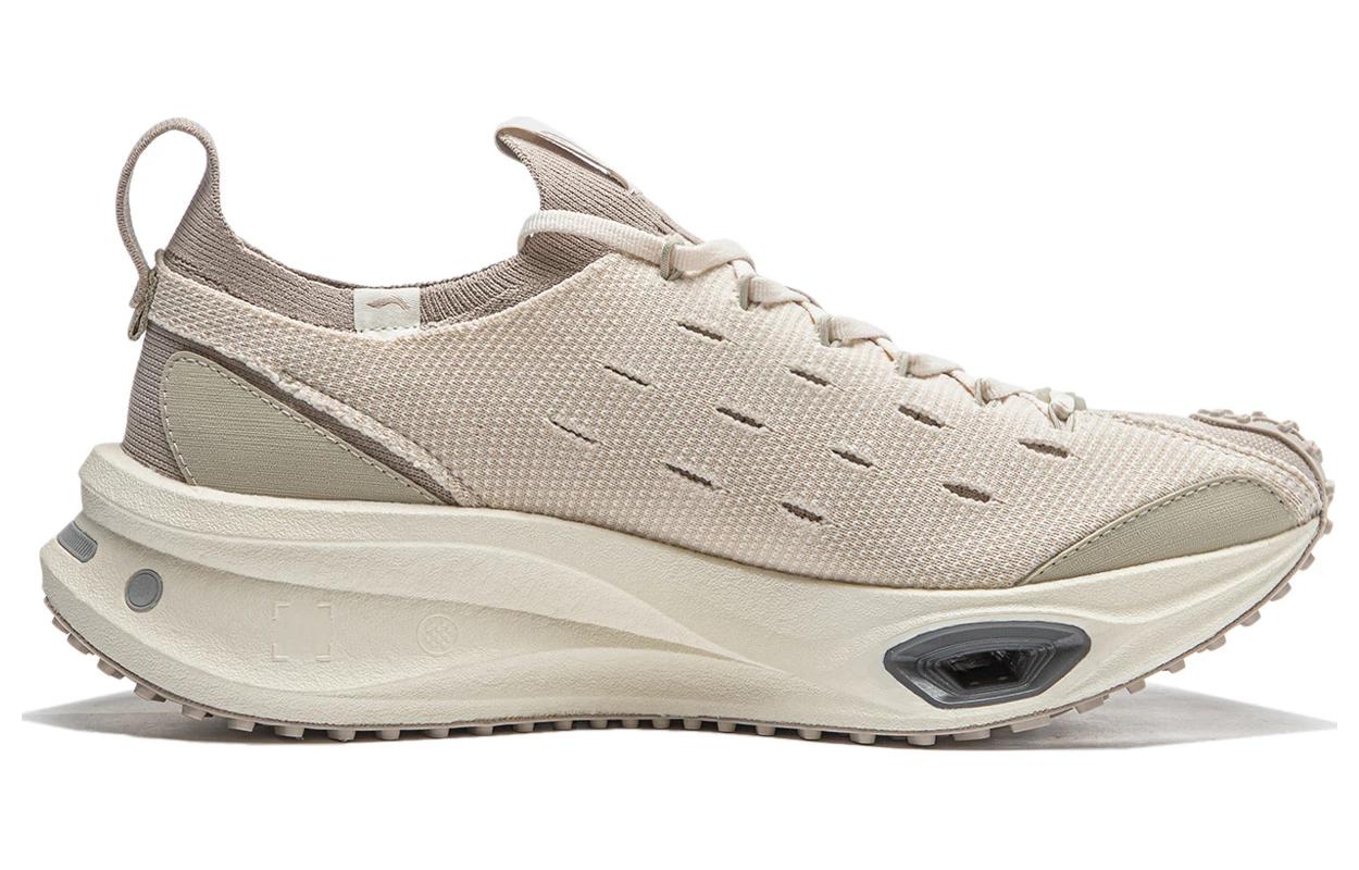 Li Ning Cushioning Abrasion Resistant Slip Resistant Low top Trendy Sneakers & Casual Shoes Unisex Gray