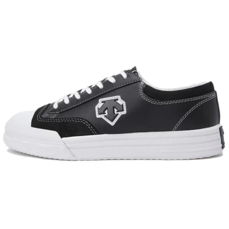 DESCENTE Low top Running Shoes Unisex Black White