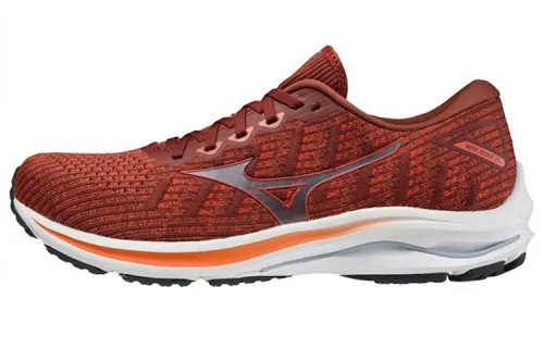 Mizuno Wave Rider 25 Sports Textile, Synthetic Leather Slip Resistant, Abrasion Resistant, Breathable Low top