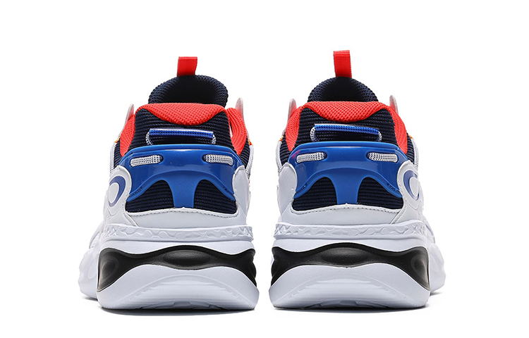 361° Comfortable Lightweight Low top Running Shoes Men’s White Cyan