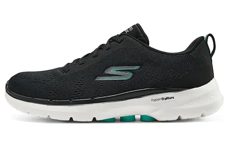 Skechers Go Walk 6 Fabric Low top Casual Running Shoes Women's Black
