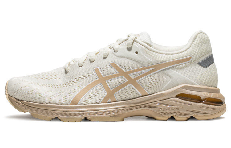 Женские кроссовки ASICS Gel-Pursue 5 (бежево-золотые)