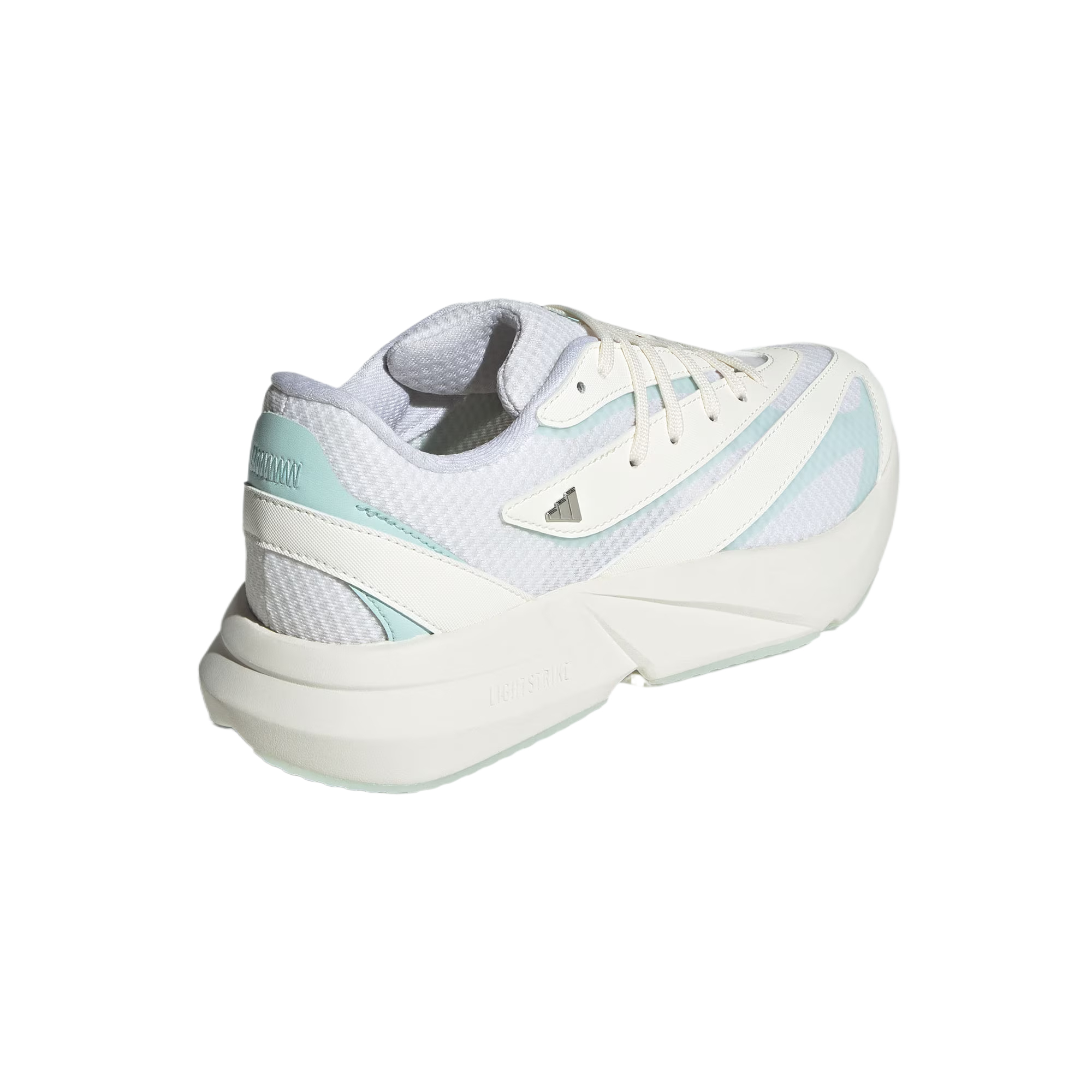 Adidas LIGHTBLAZE Textile, Synthetic Leather Abrasion Resistant Rebound Low top Running Shoes Women’s Bright White