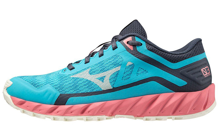 Mizuno Wave Ibuki 3 Comfortable Textile, Synthetic Leather Cushioning Slip Resistant Abrasion Resistant Breathable
