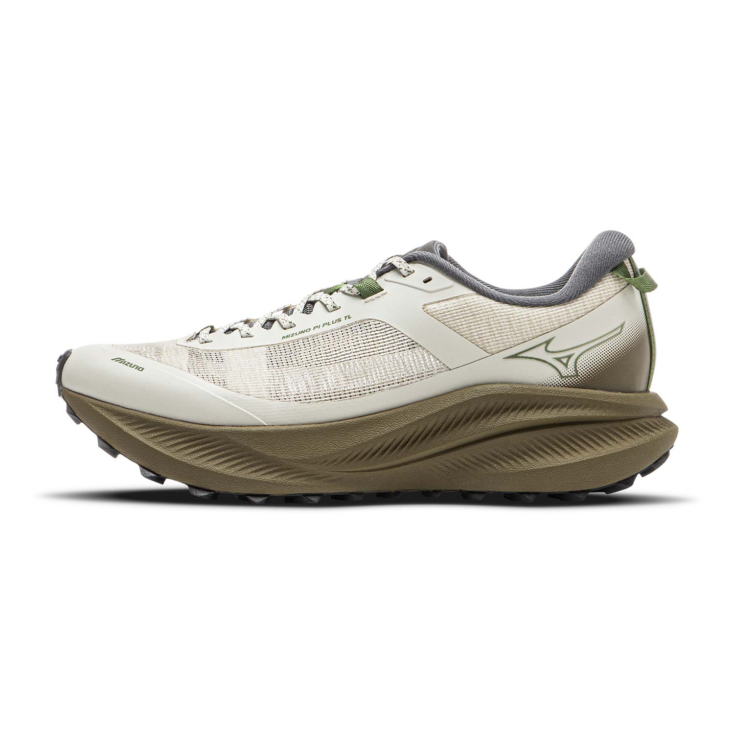 Mizuno PI PLUS TL Fabric Low top Running Shoes Unisex Light Gray