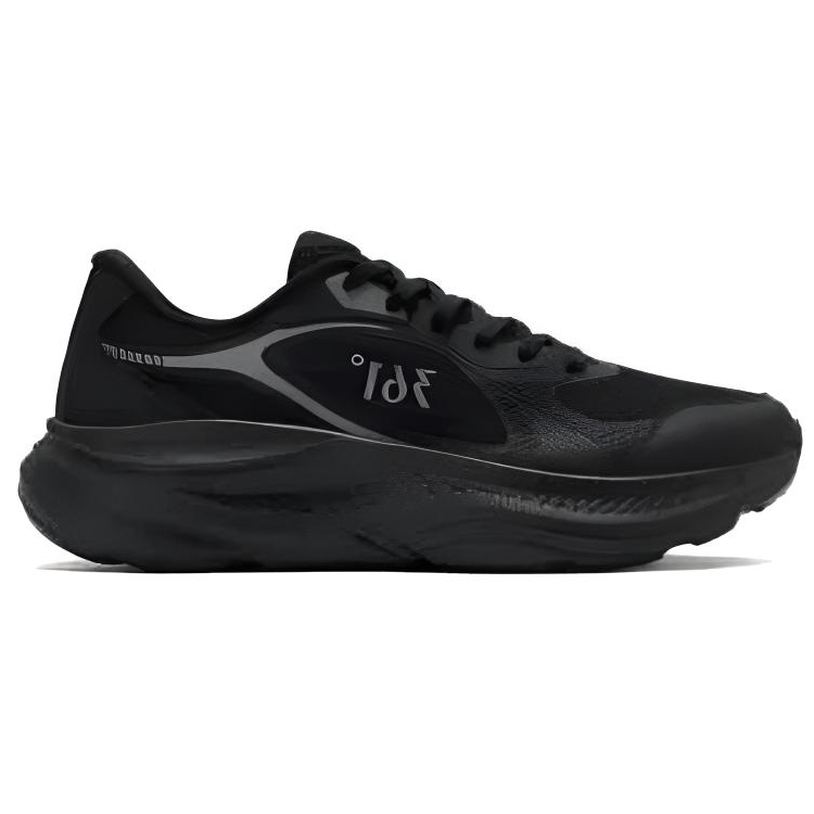 361° Cushioning, Wear Resistant Low top Casual Training Running Shoes Men’s Black
