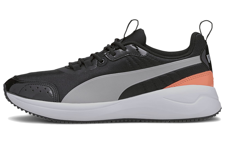 PUMA Nuage Run Pearl Black/Grey/Orange Low Sneakers Women's